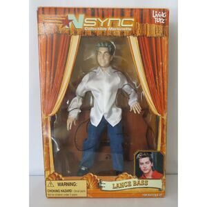 VINTAGE 2000 NSYNC LANCE BASS Marionette Doll New In Box Living Toyz Collectible